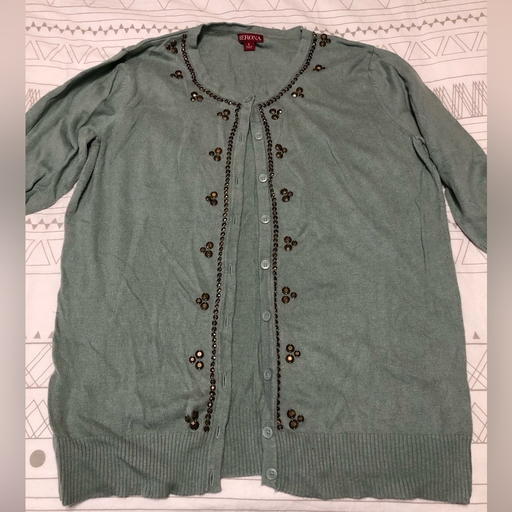 Merona Jeweled Cardigan